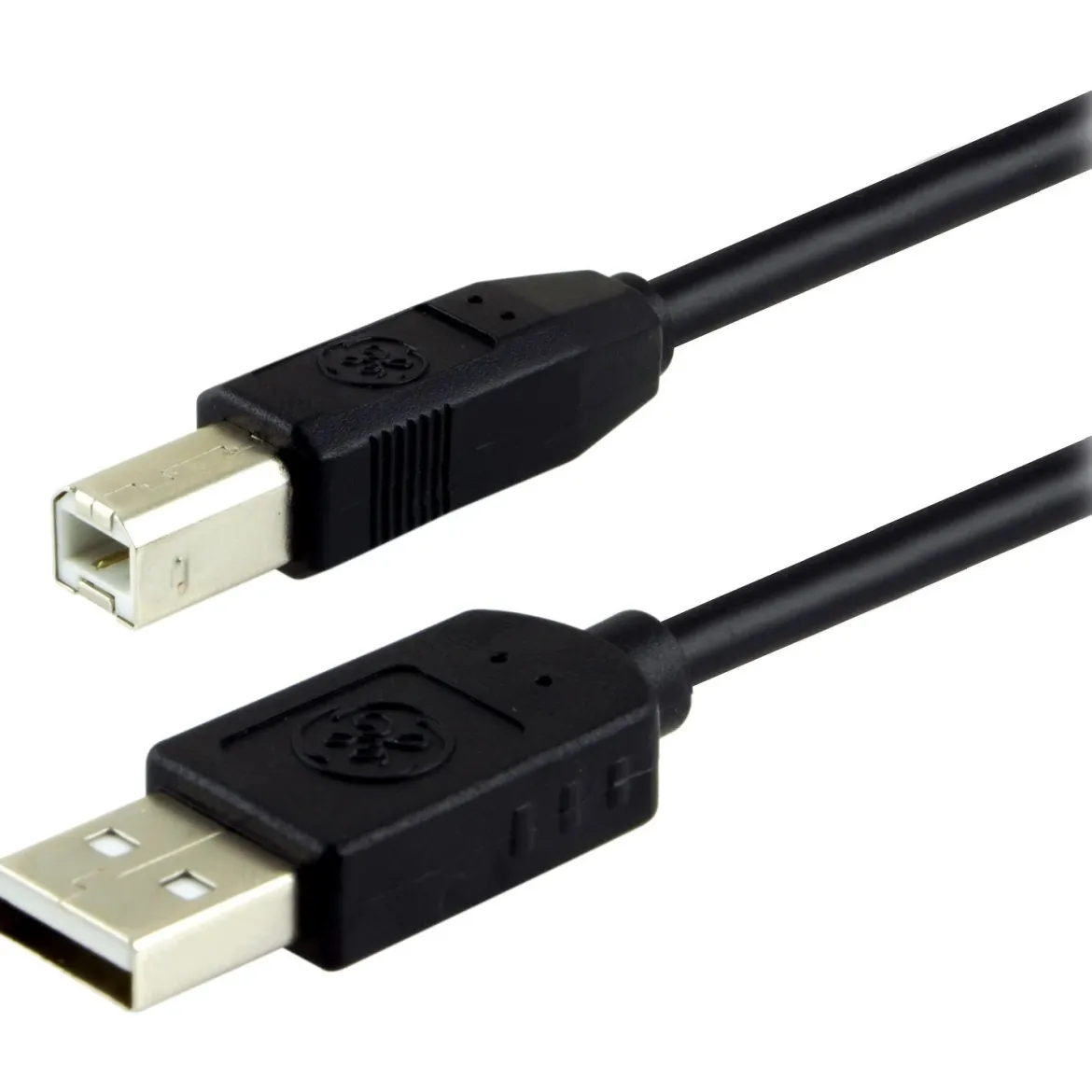 GE 6ft. USB Printer Cable, Black