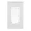 GE Grounding Paddle Rocker Switch, White