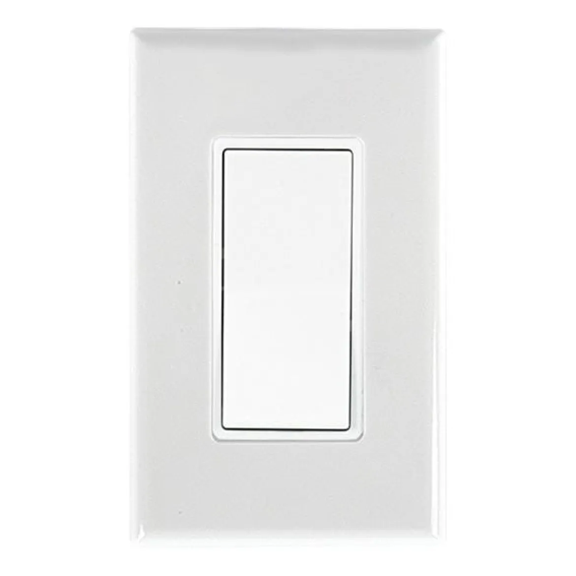 GE Grounding Paddle Rocker Switch, White