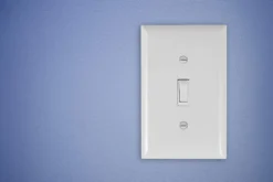 GE Grounding Toggle Switch, White