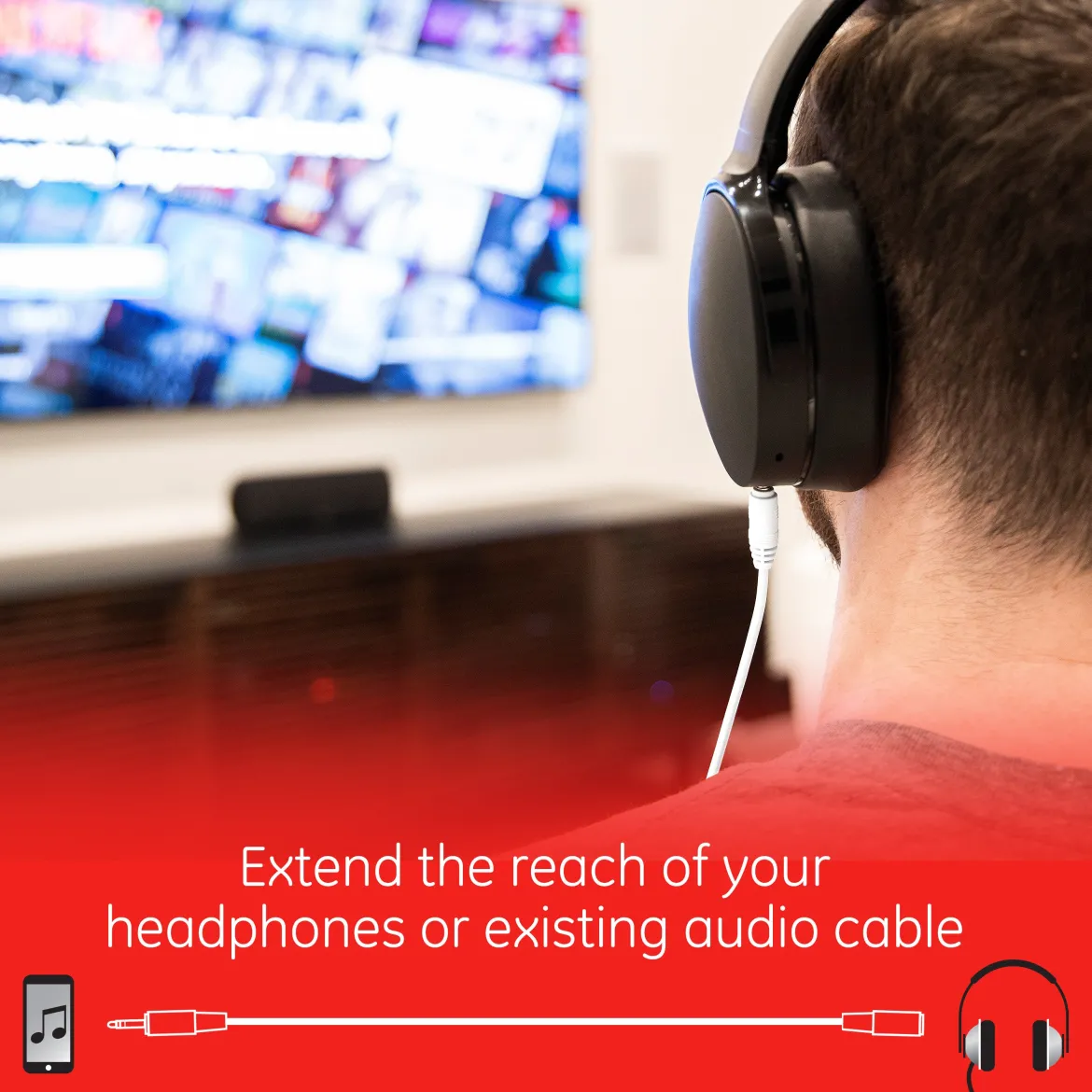 GE Home Electrical Headphone Adapter Kit