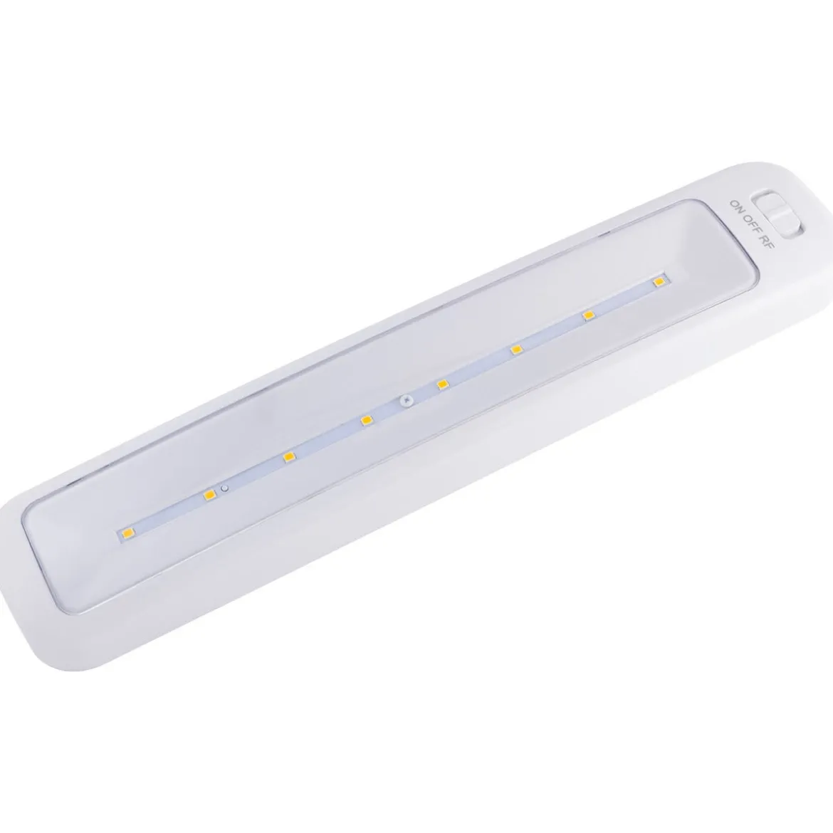 GE 12in. Battery Operated LED Light Bar with Remote, White