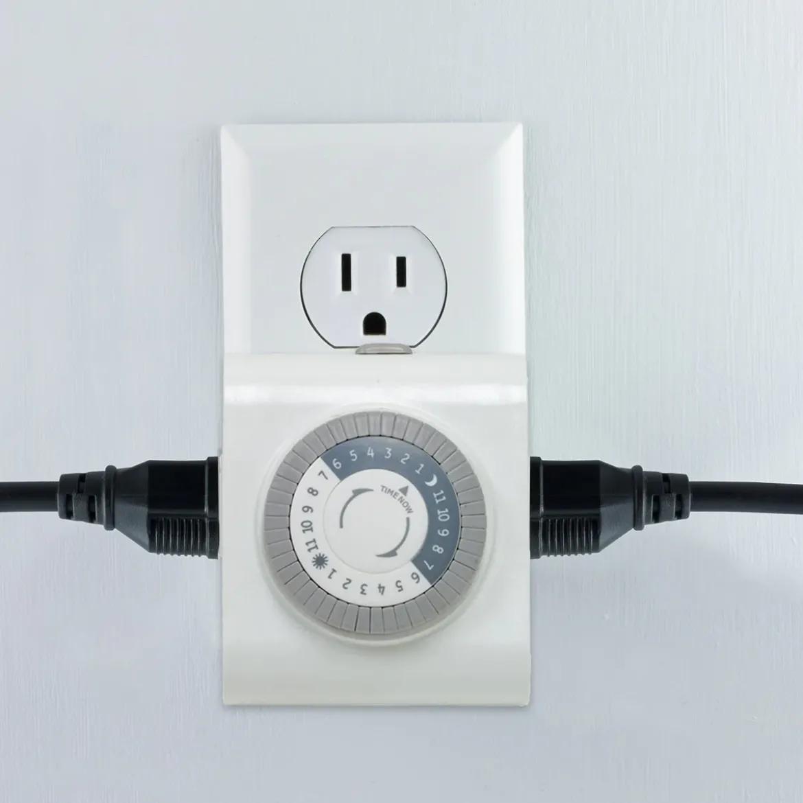 GE Indoor Plug-In 24-Hour Mechanical Timer, 3 Pack, White