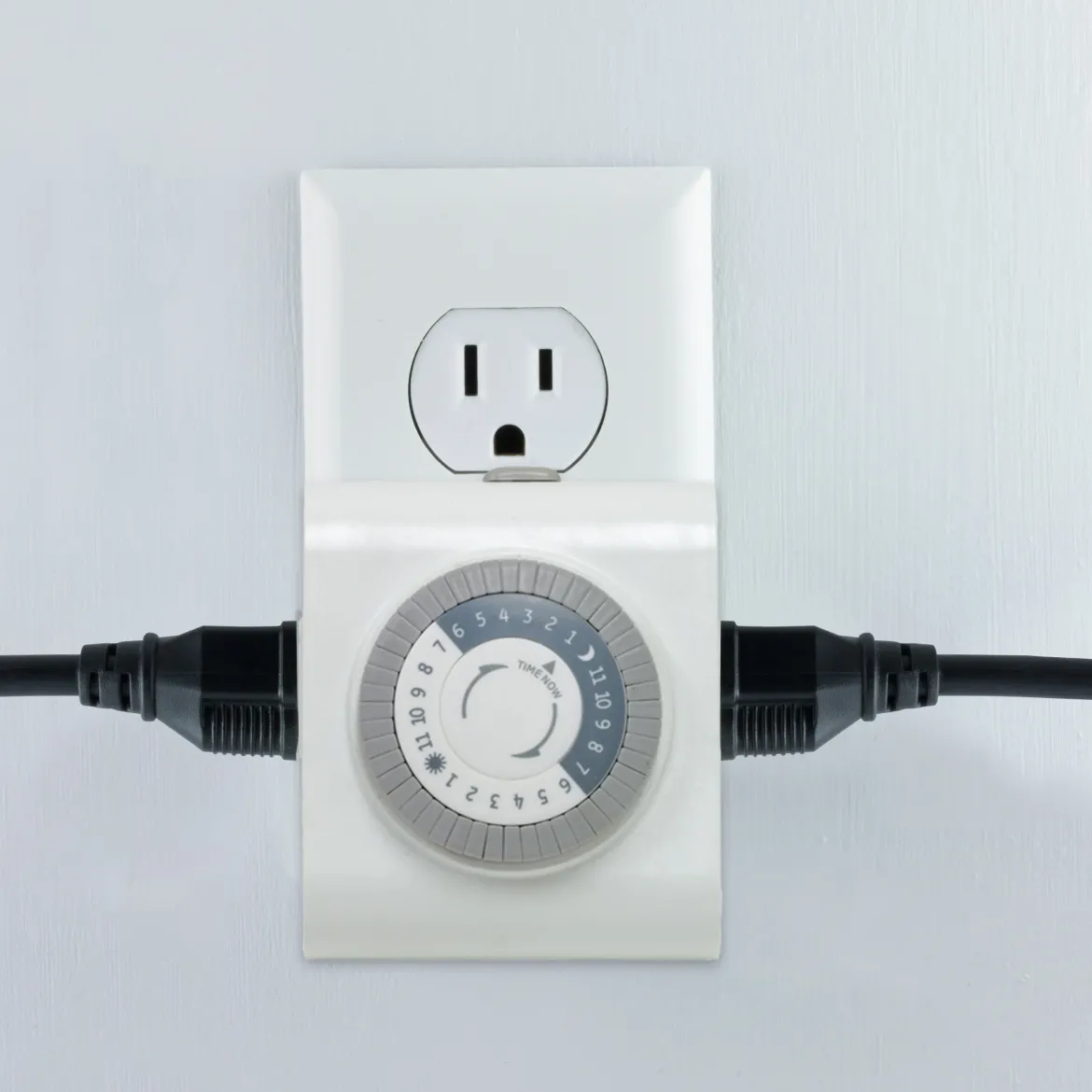 GE Indoor Plug-In 24-Hour Mechanical Timer, White, 4 Pack