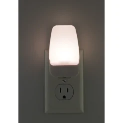 GE Light Sensing LED Night Light, 2 Pack, White
