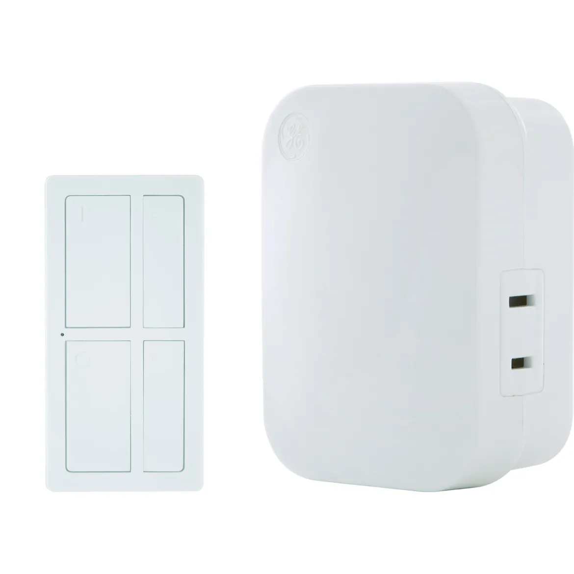 GE mySelectSmart Wireless Remote with Dimming Lighting Control, White