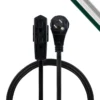 GE 3-Outlet 3ft. Extension Cord with Right-Angle Plug, Black