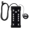 GE 12-Outlet 8ft. Surge Protector with 2-USB Tether, Black