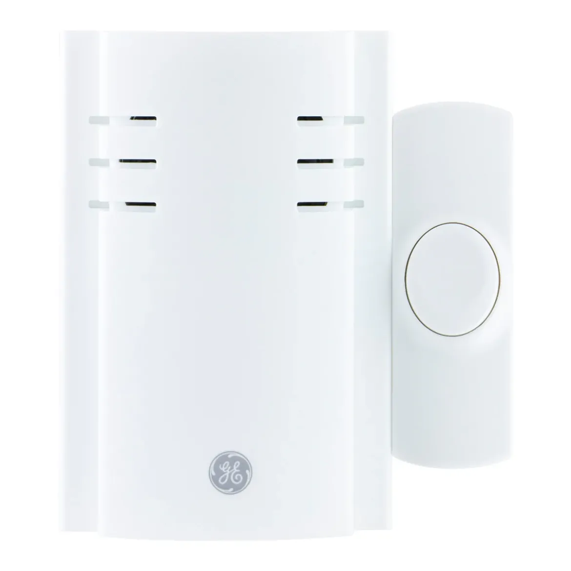 GE Plug-In 8-Chime Wireless Door Chime Kit, White