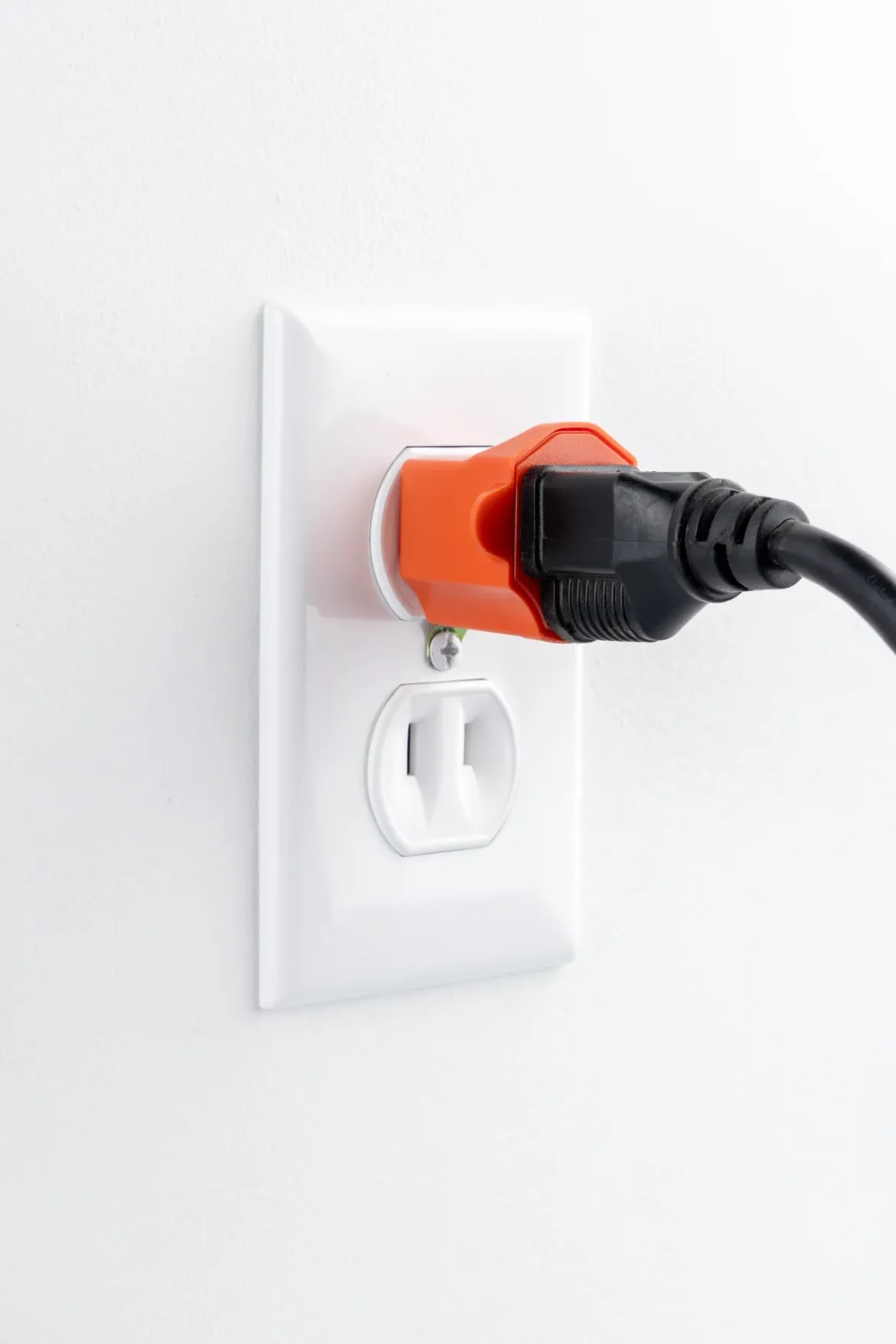GE Polarized Grounded Adapter, 2 Pack, Orange