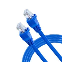 GE Pro 7ft. Cat6 Ethernet Internet Cable, Blue