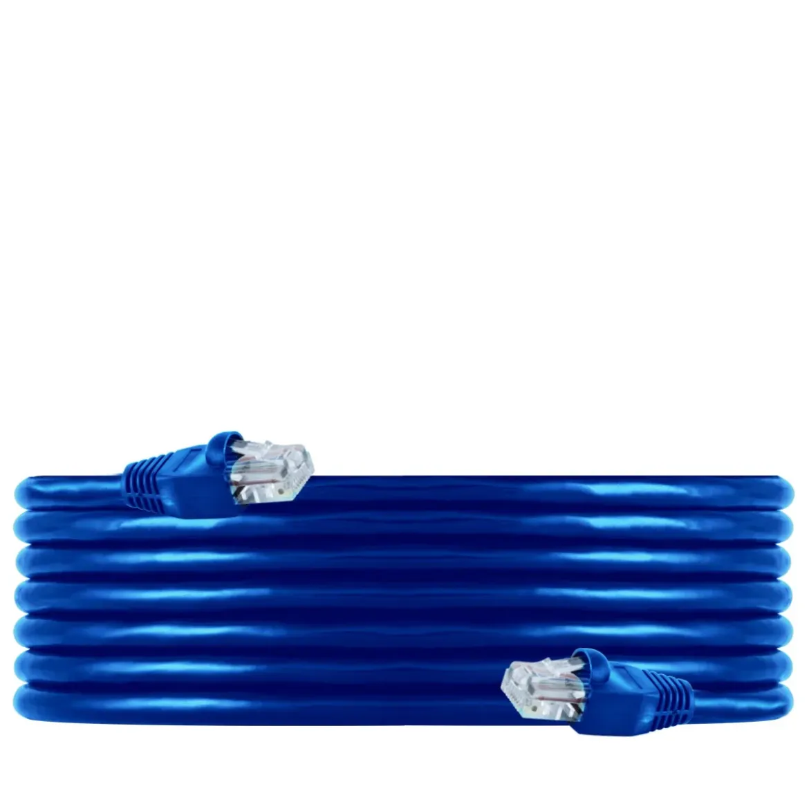 GE Pro 25ft. Cat6 Ethernet Internet Cable, Blue