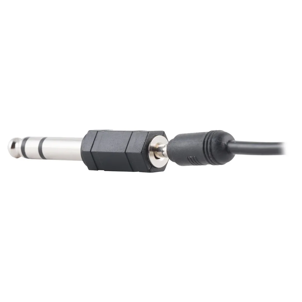 GE Stereo Headphone Adapter, Black
