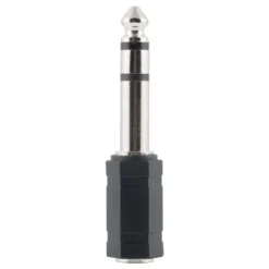 GE Stereo Headphone Adapter, Black