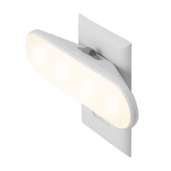GE UltraBright Plug-In Automatic LED Light Bar, White, 2 Pack