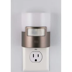 GE UltraBrite Motion Activated LED Night Light, Bronze