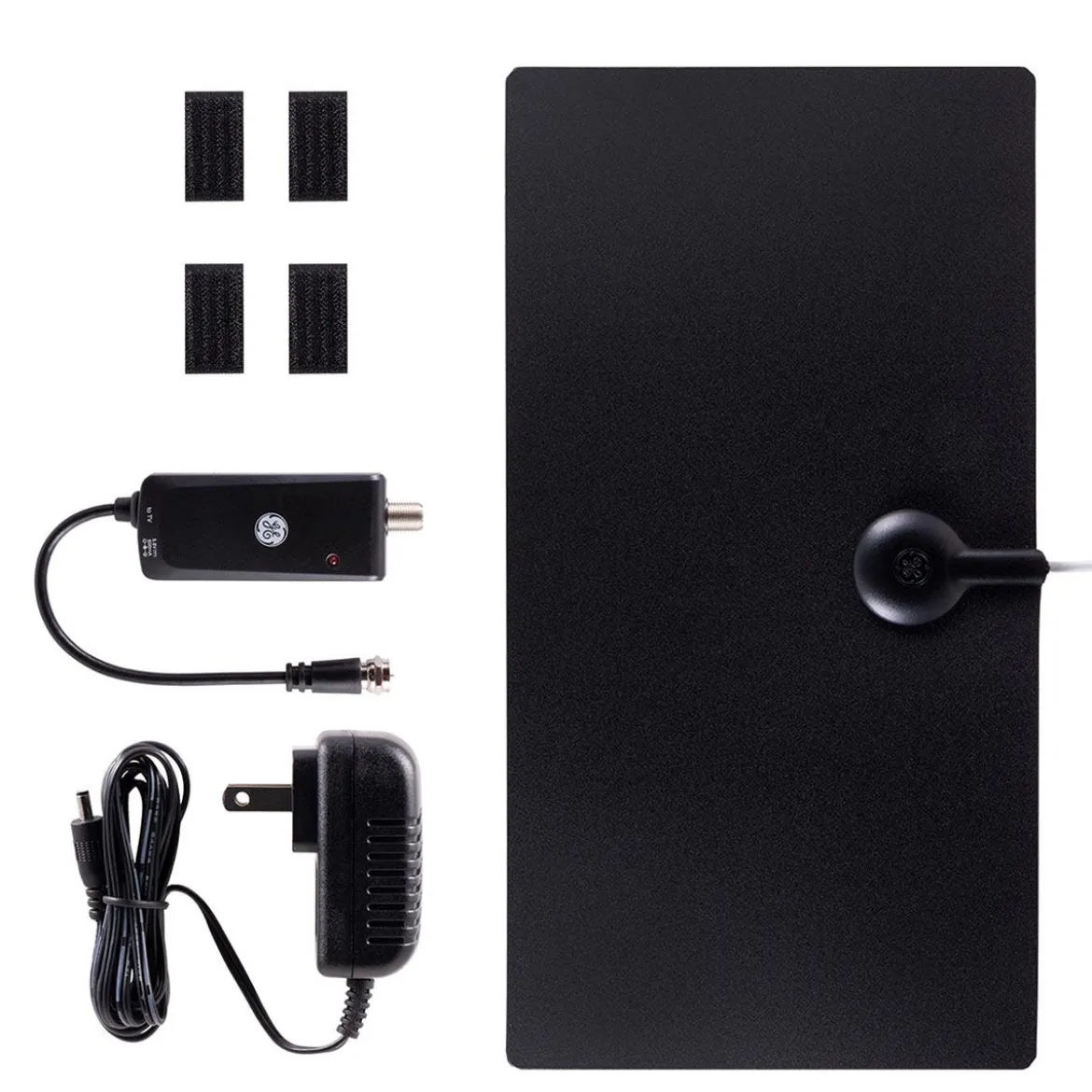 GE Ultra Edge HD Antenna, Black/White