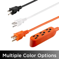 GE UltraPro 50ft. Outdoor Extension Cord, Orange