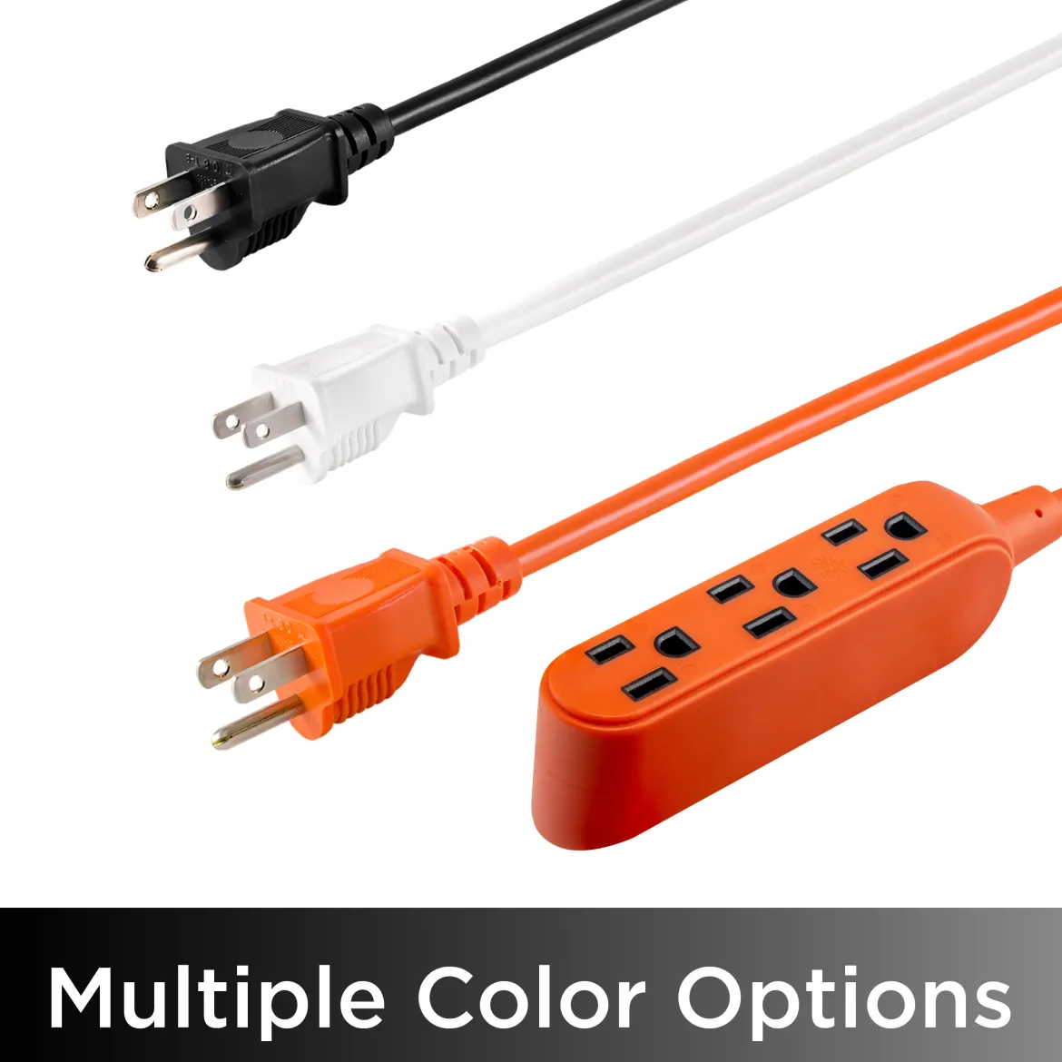 GE UltraPro 9ft. Outdoor Extension Cord, Orange