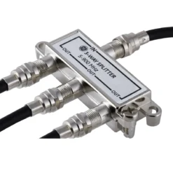 GE 3-Way Signal Splitter, Silver