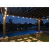 Lights by Night LED Bistro String Lights, 24 Bulbs, 48ft. Black Cord