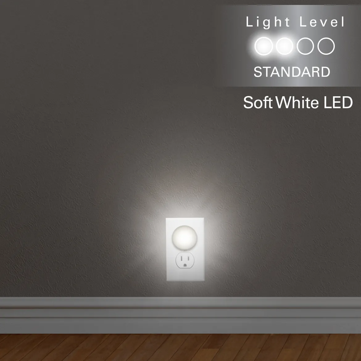Lights by Night LED GLO Dot Night Lights, 6 Pack