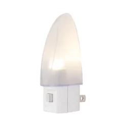 Lights By Night Manual On/Off LED Night Light, White