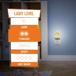 Minions Light Sensing LED Night Light, Yellow