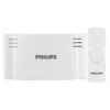 Philips Battery-Operated 2-Melody Doorbell Kit, White