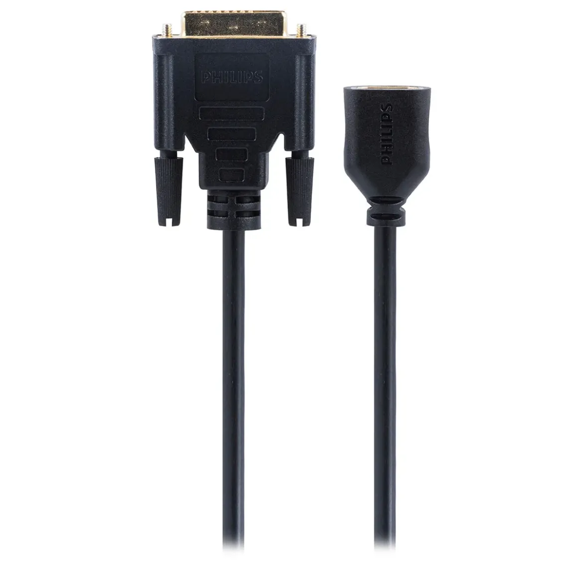 Philips DVI to HDMI Adapter, Black