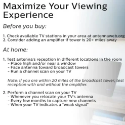 Philips Elite HD Signal Finder Amplified Antenna