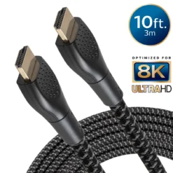 Philips Elite 8K Ultra High-Speed HDMI Cable, 10ft.