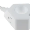 Philips EZGrip Indoor Extension Cord with Multiple 3 Prong Outlets, 4 Ft, White