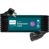 Philips EZGrip 1-Outlet Outdoor Extension Cord, 25 Ft, Black