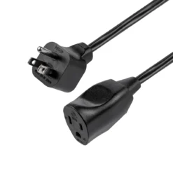 Philips EZGrip 1-Outlet Outdoor Extension Cord, 25 Ft, Black