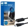 Philips 6 ft. DisplayPort to HDMI Cable, Black