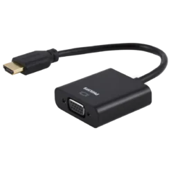 Philips HDMI to VGA Adapter, Black