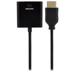 Philips HDMI to VGA Adapter, Black