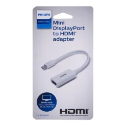 Philips Mini DisplayPort to HDMI Adapter, White