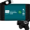 Philips 3-Outlet EZGrip Grounded Extension Cord, 50ft., Indoor/Outdoor, Black