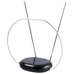 Philips Rabbit Ear HD Antenna, Black