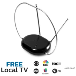 Philips Rabbit Ear HD Antenna, Black