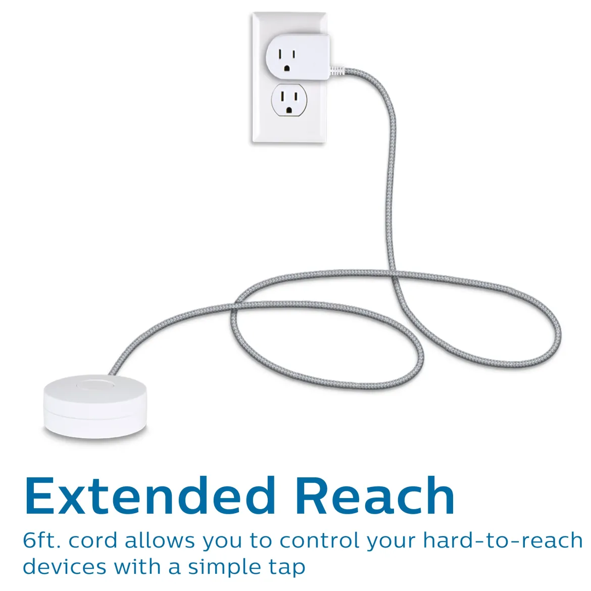Philips Tabletop Switch with Braided Cord