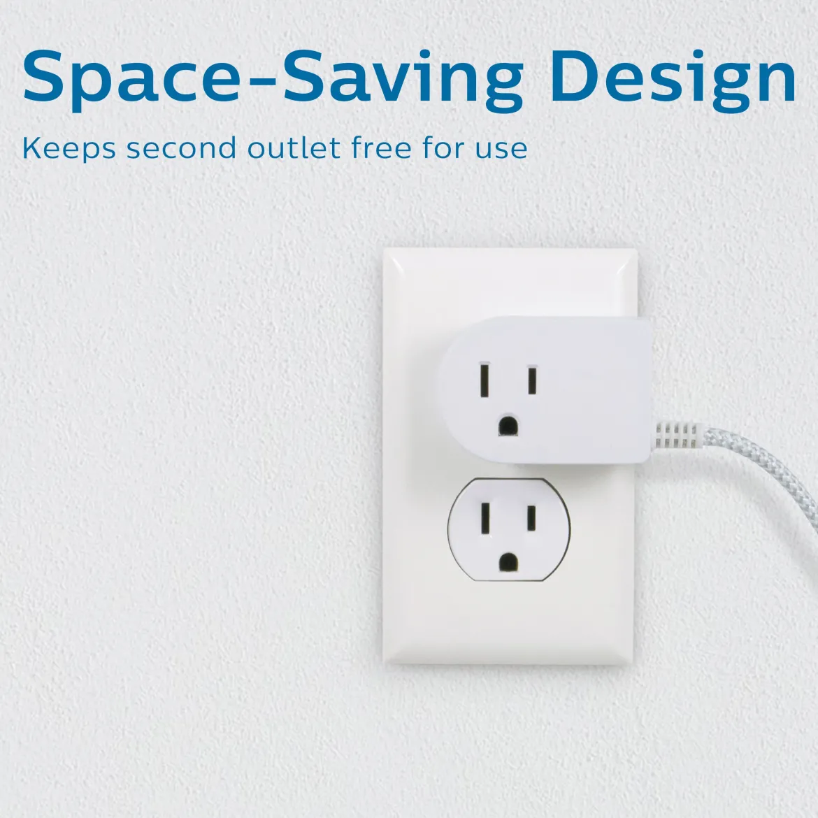 Philips Tabletop Switch with Braided Cord