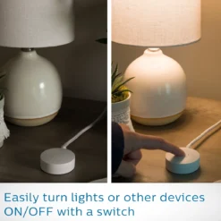 Philips Tabletop Switch with Braided Cord