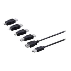 Philips Universal USB Cable Kit, Black
