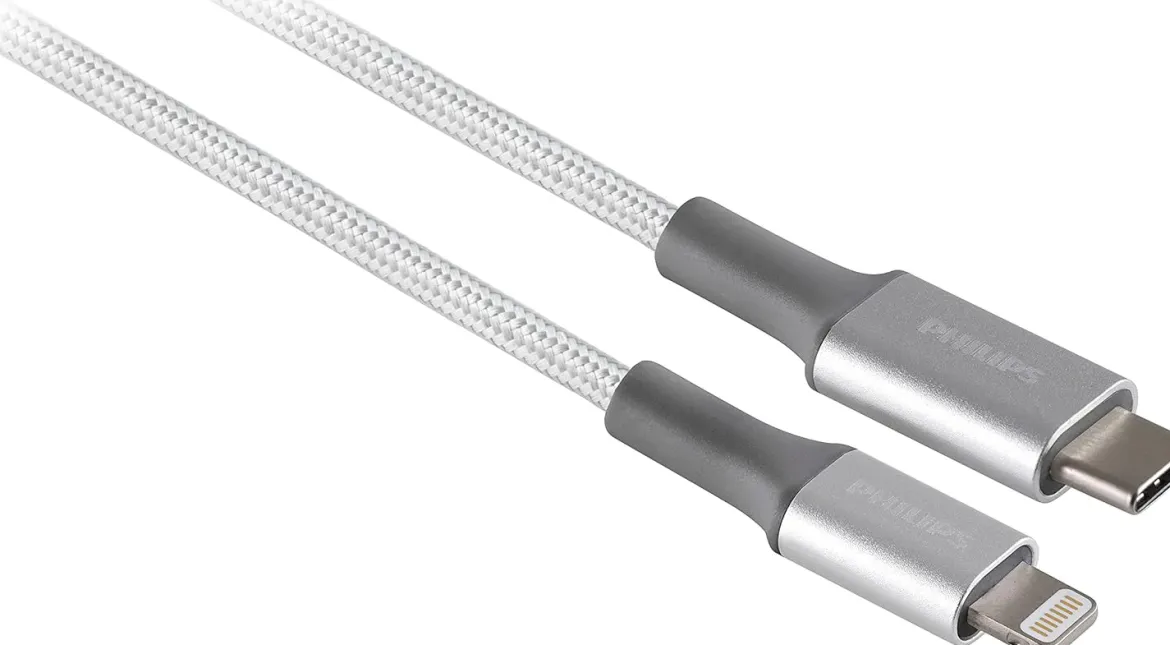 Philips USB-C to Lightning 6 Ft. Cable