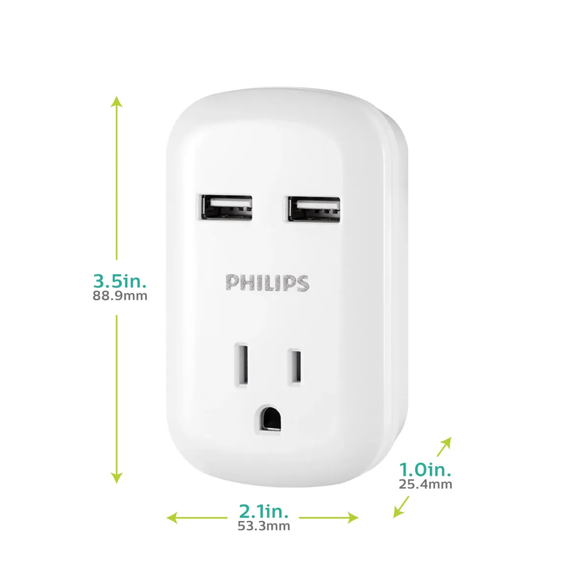 Philips Wall Tap with USB Charging