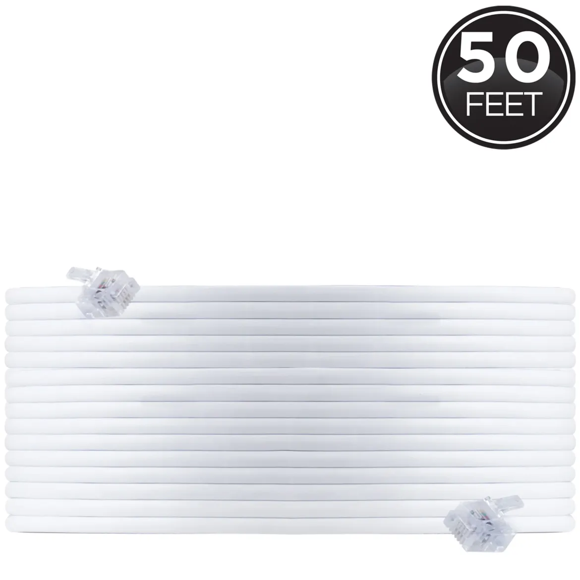Power Gear 50ft. Line Cord, White