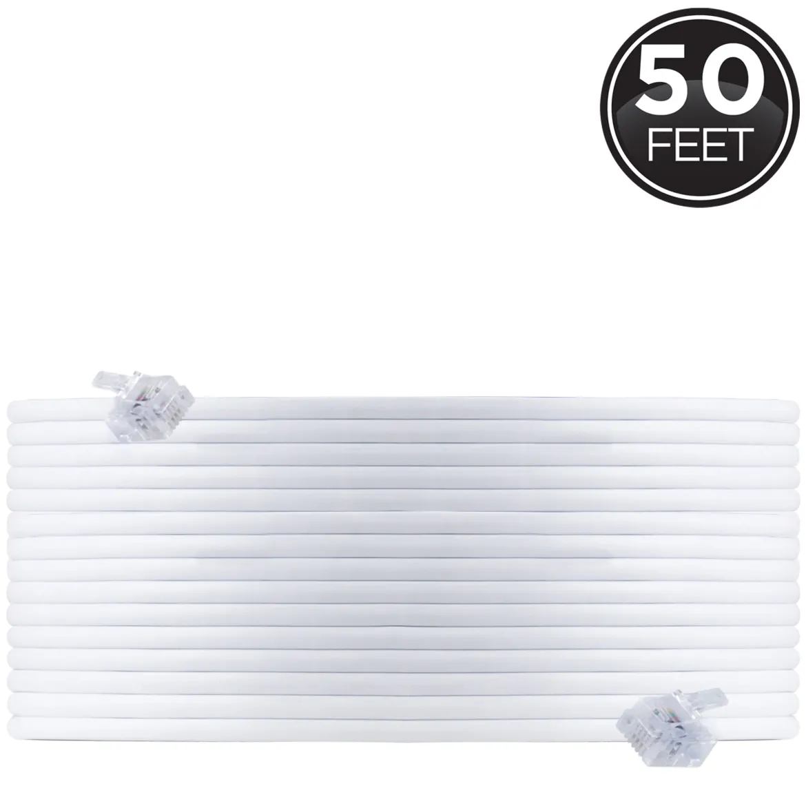 Power Gear 50ft. Line Cord, White